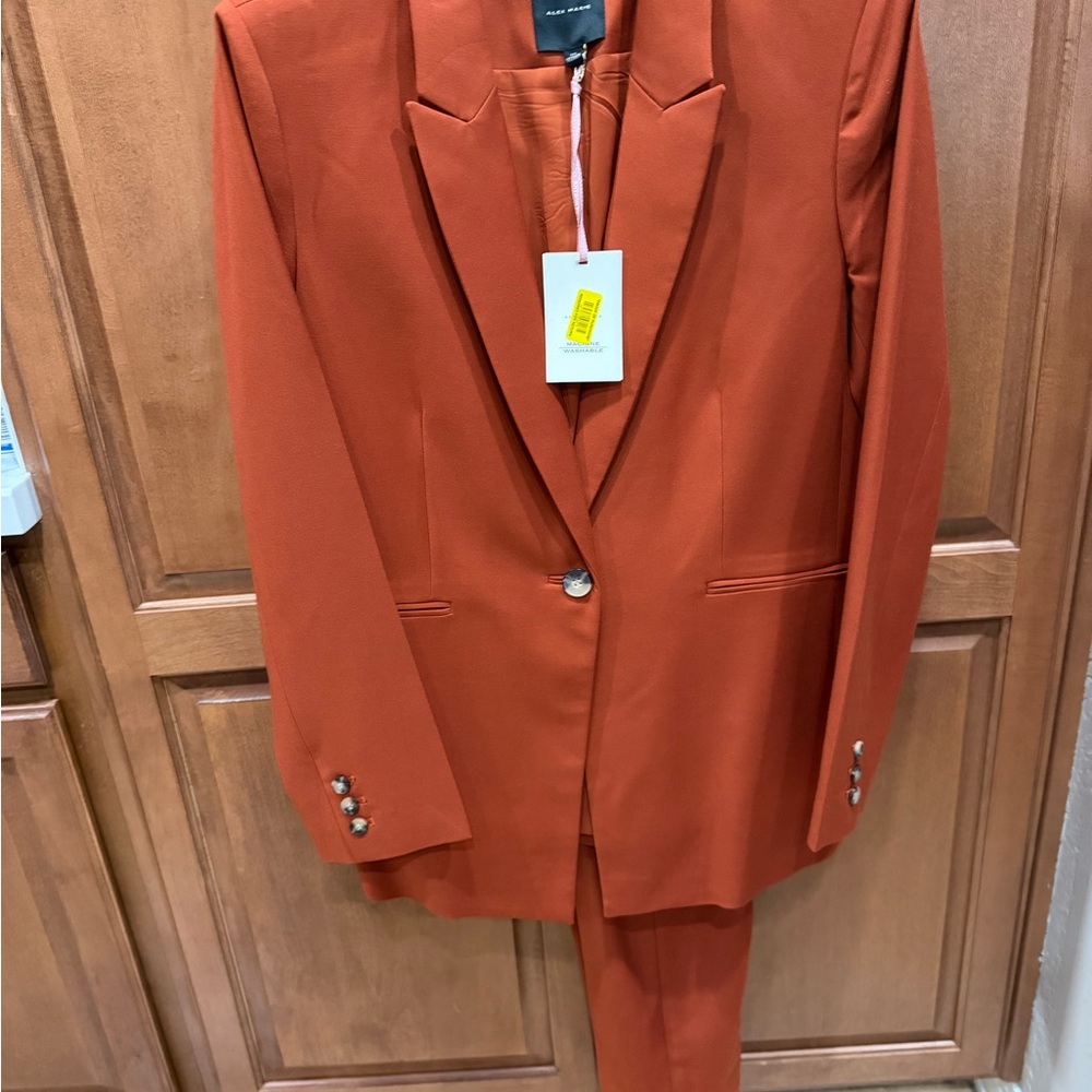 Alex Marie Bold Orange Suit